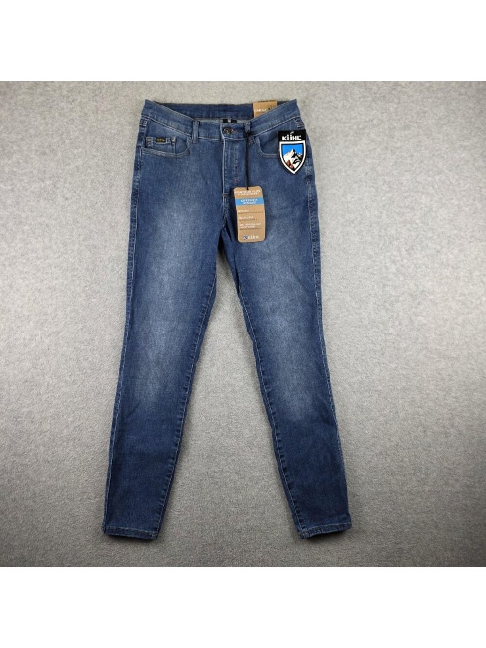 Kuhl Kontour Flex Jeans Womens 6 Short Skinny Blue Stretch Denim NWT Petite